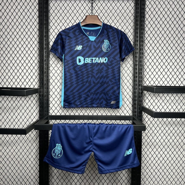 Conjunto infantil azul tercera equipación 2024/25