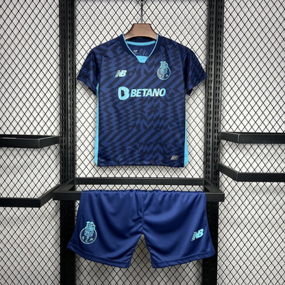 Conjunto infantil azul tercera equipación 2024/25