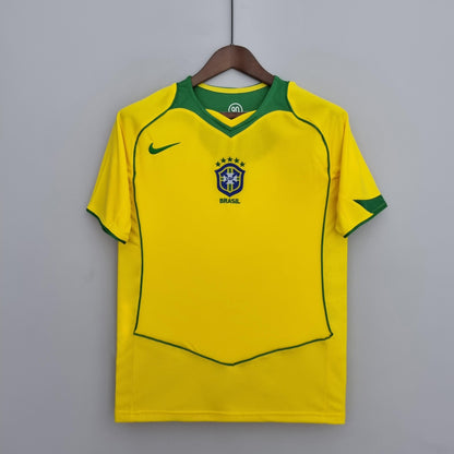 Camiseta Retro Selección Brasil 2004/06 Home