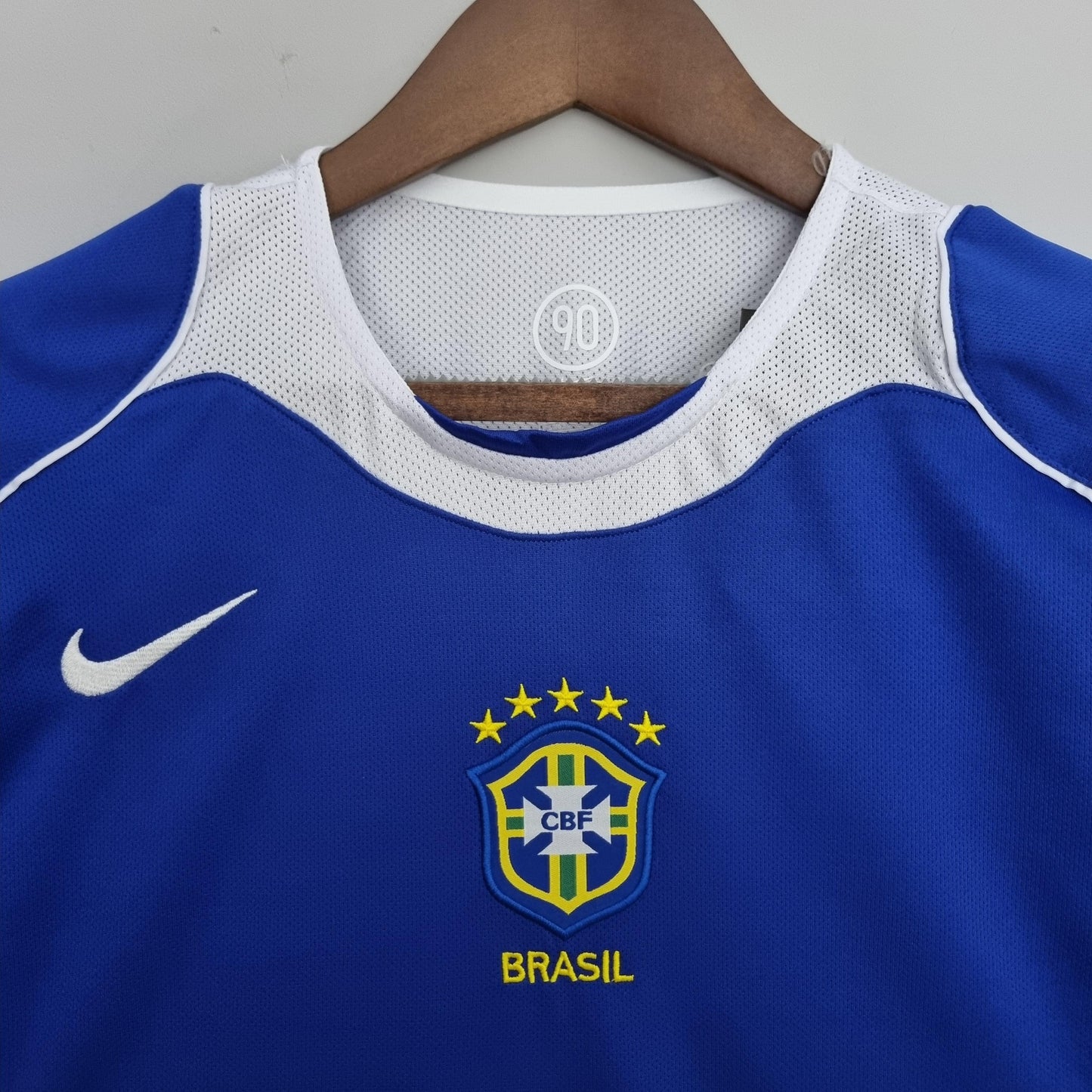 Camiseta Retro Selección Brasil 2004/06 Away