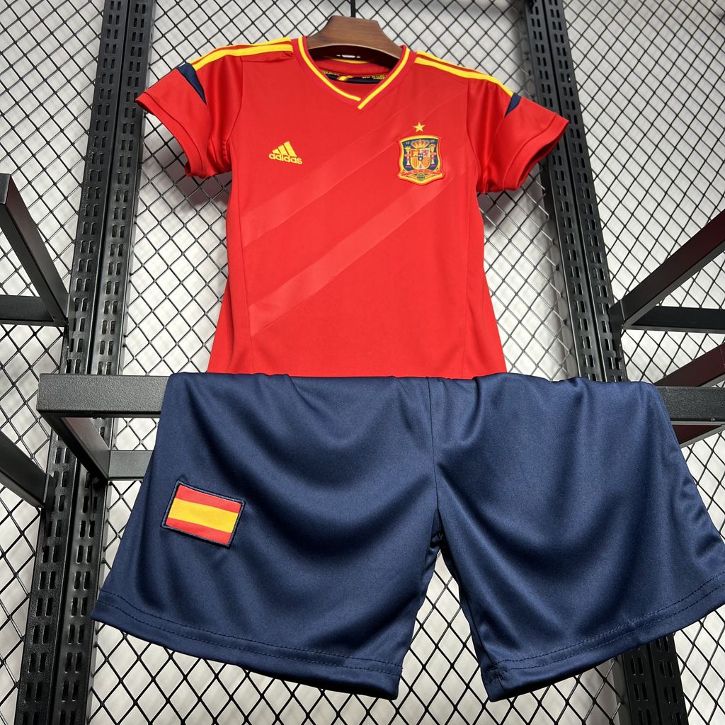Conjunto Infantil Retro España Local 2012