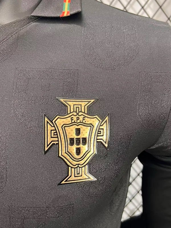 Camiseta Selección de Portugal MANGA LARGA edición especial pantera negra EUSÉBIO 2026/27 PLAYER - AUTHENTIC