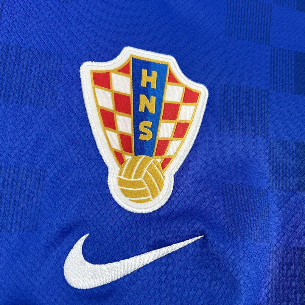 Camiseta Selección de Croacia alternativa azul - Copa del Mundo 2026