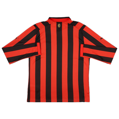 Camiseta AC Milan 125 años roja/negra - MANGA LARGA