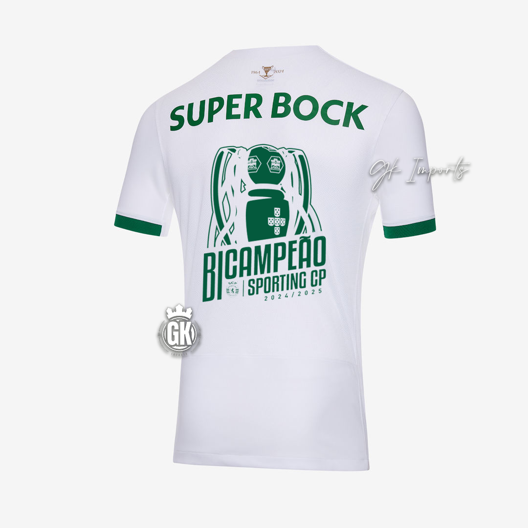 Camiseta BICAMPEÓN copa das copas blanca 2024/25