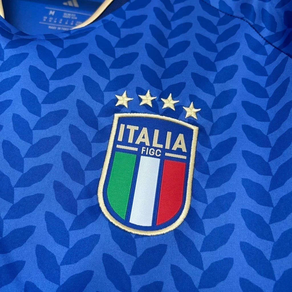 Camiseta Selección de Italia MANGA LARGA principal azul - Copa del Mundo 2026