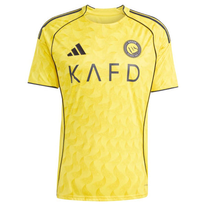Camiseta Al Nassr amarilla home 2025/26