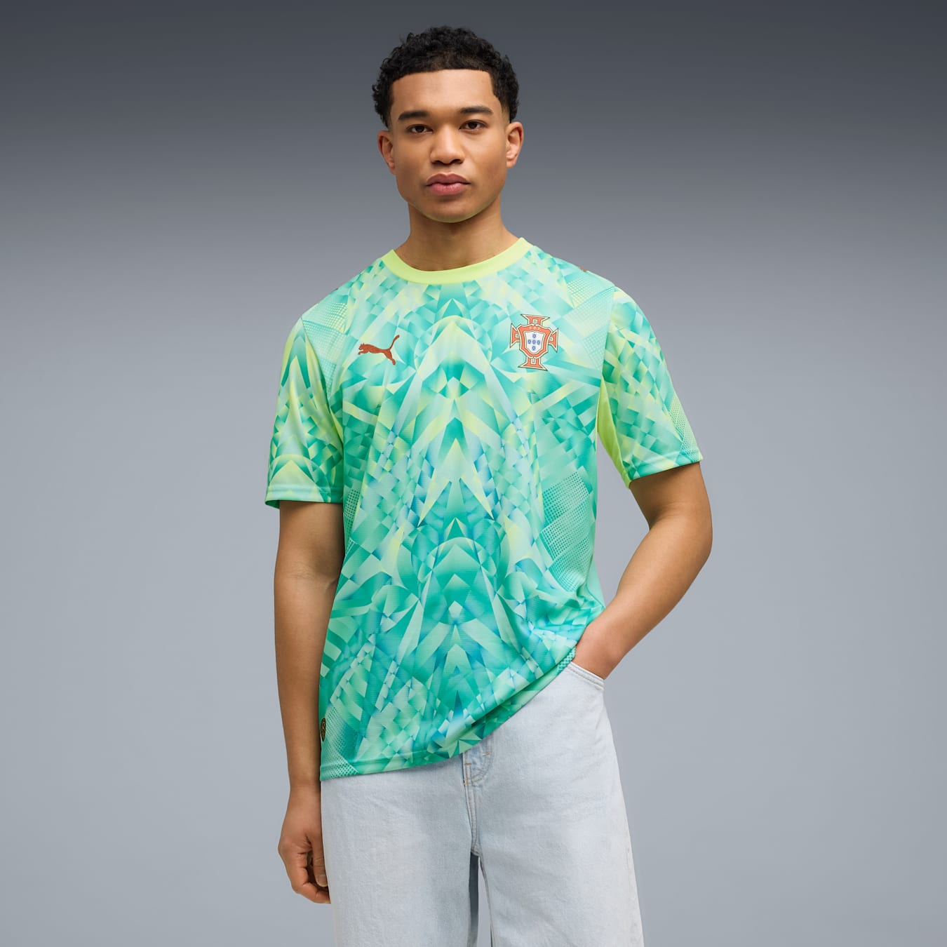 Camiseta Selección de Portugal Portero Aquatic verde - COPA DEL MUNDO 2026