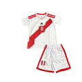 Conjunto infantil Selección Perú principal blanca COPA DEL MUNDO 2026