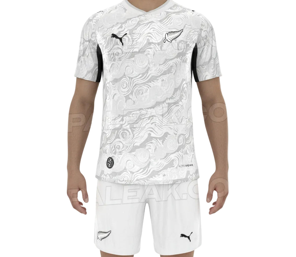 Camiseta Selección de Nova Zelândia principal blanca - Copa del Mundo 2026