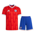 Conjunto infantil Selección Chile principal rojo COPA DEL MUNDO 2026