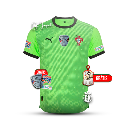 Camiseta Selección Portugal portero verde 2025