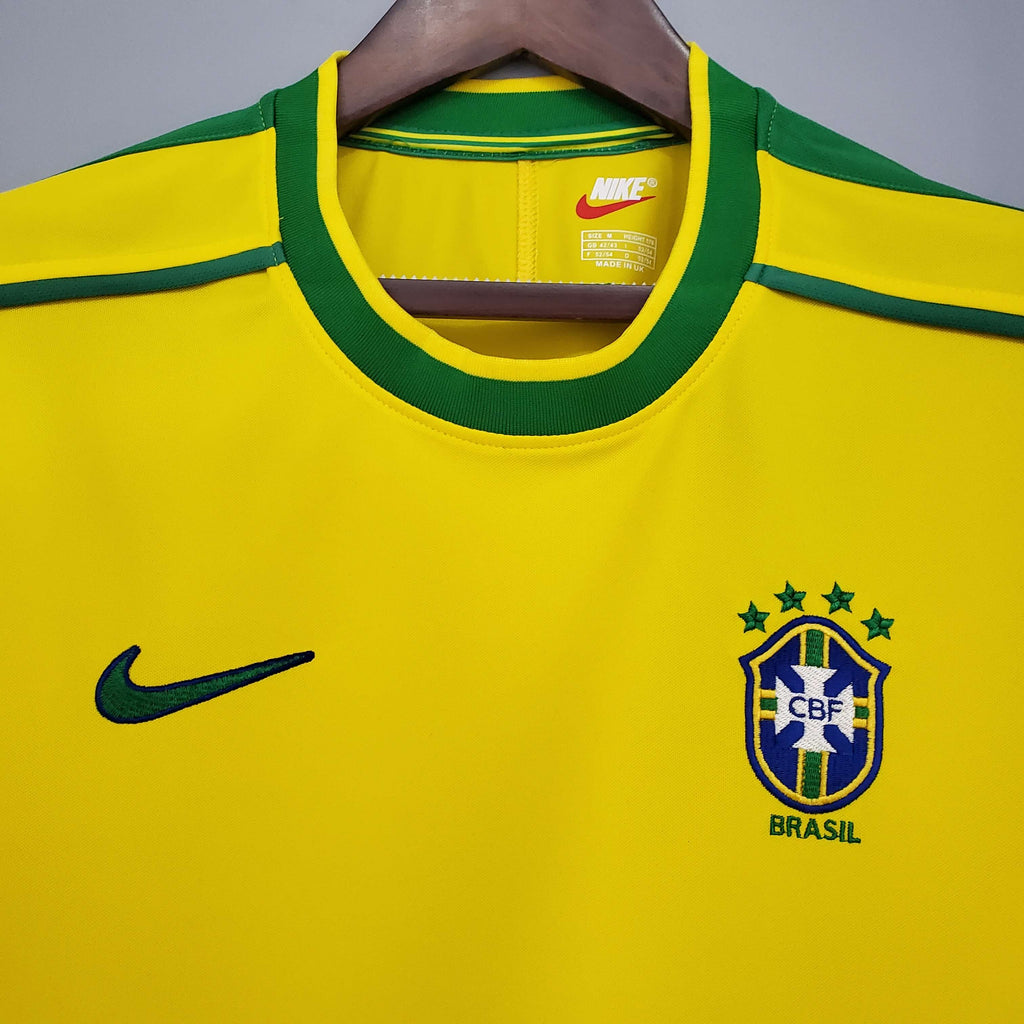 Camiseta Retro Selección Brasil 1998/98