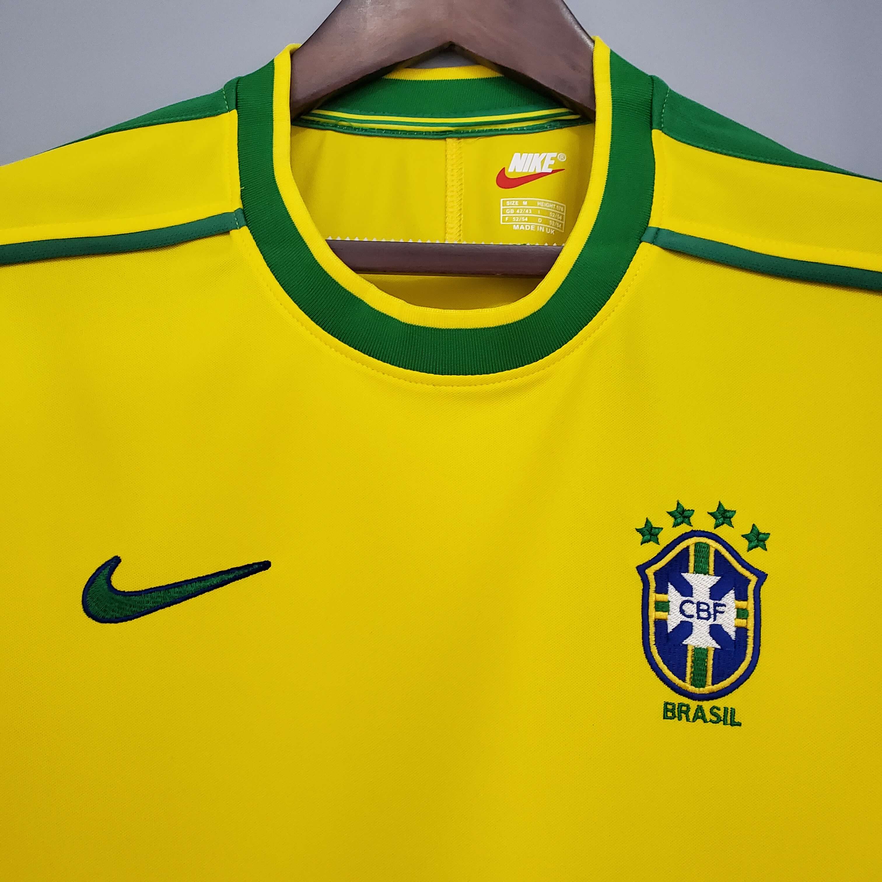 Camiseta Retro Selección Brasil 1998/98