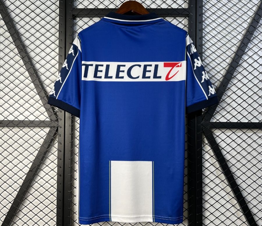 Camiseta retro 1999/00 - azul y blanca