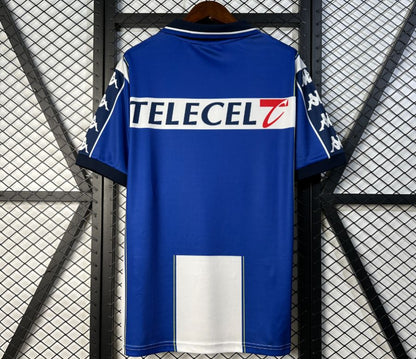 Camiseta retro 1999/00 - azul y blanca