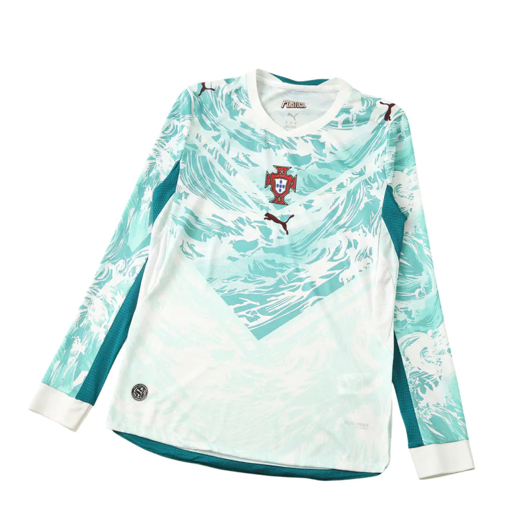 Camiseta Selección de Portugal MANGA LARGA alternativa azul copa del mundo 2026