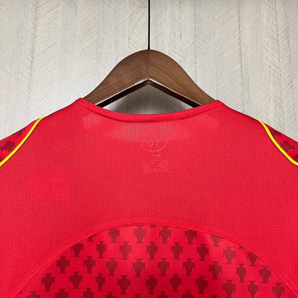 Camiseta Portugal retro roja 2004