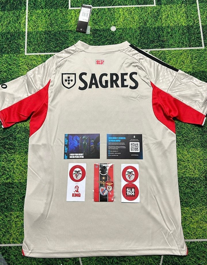 Camiseta alternativa SECUNDÁRIA bege 2025/26