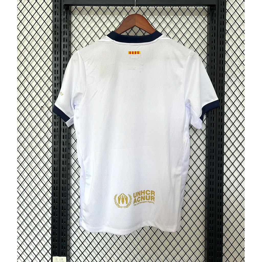 Camiseta Barcelona visitante blanca 2025/26