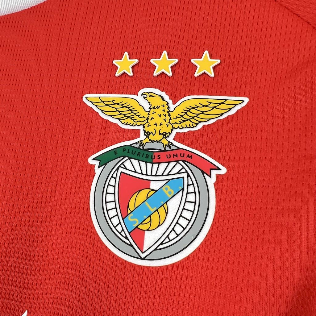 Camiseta principal MANGA COMPRIDA roja 2025/26