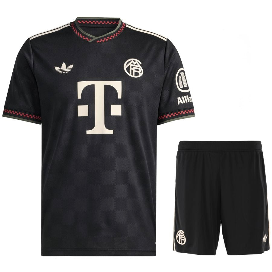 Conjunto Infantil Bayern de Múnich tercera negro 2025/26