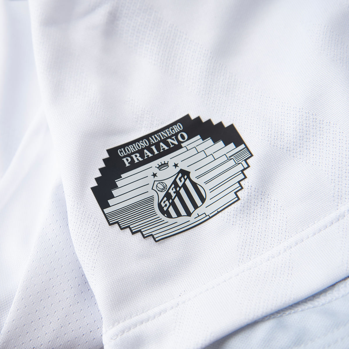 Camiseta Santos home 2025/26 blanca