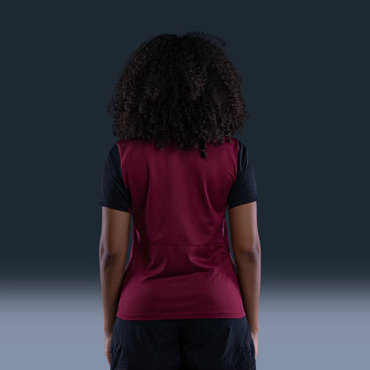 Camiseta Corinthians entrenamiento - burdeos 2026 FEMENINA