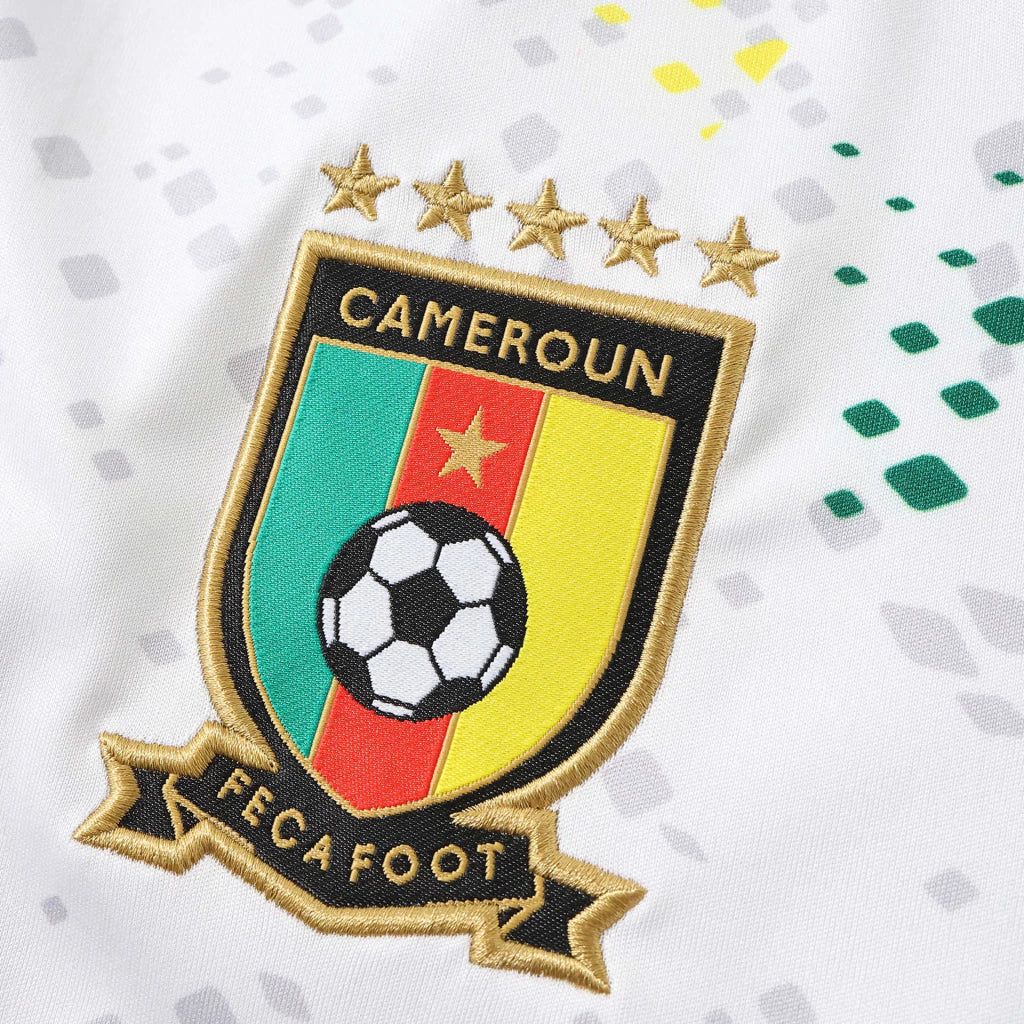 Camiseta Selección de Camerún tercera blanca - Copa del Mundo 2026