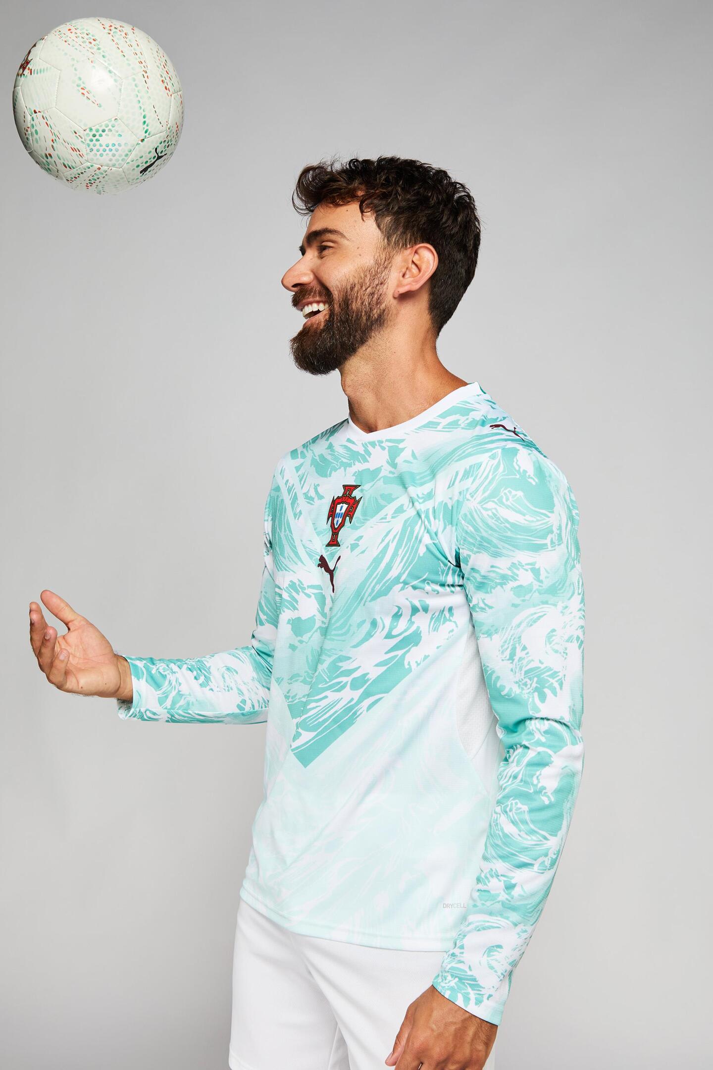 Camiseta Selección de Portugal MANGA LARGA alternativa azul copa del mundo 2026