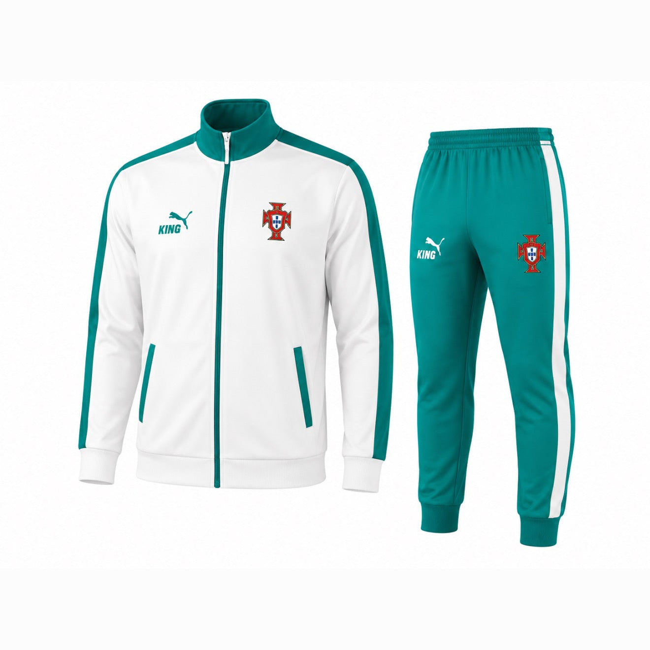 Chándal Selección de Portugal king cor blanco y verde 2026/27