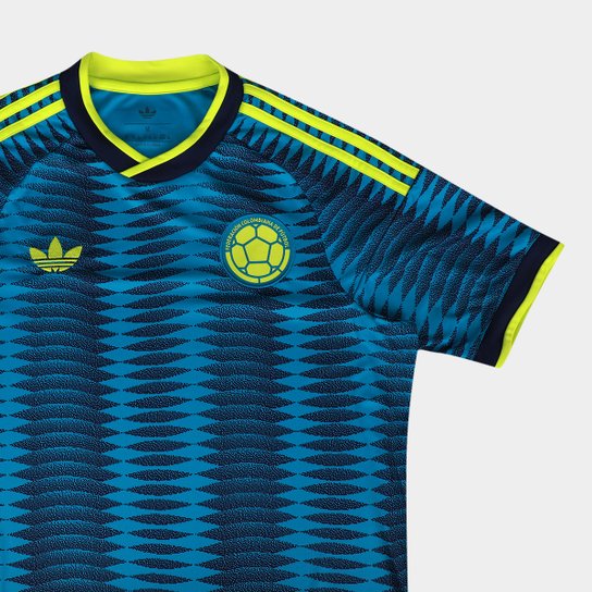 Camiseta Selección de Colombia alternativa azul - Copa del Mundo 2026