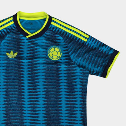 Camiseta Selección de Colombia alternativa azul - Copa del Mundo 2026