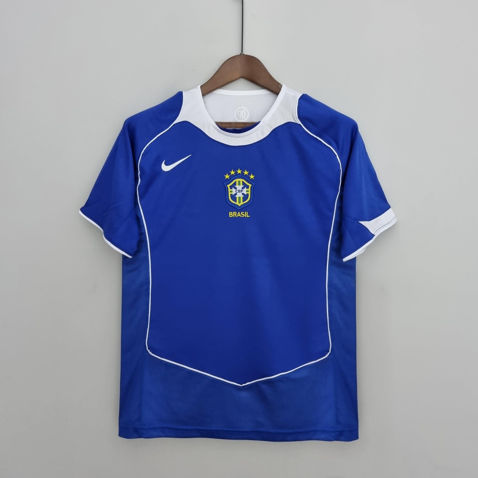 Camiseta Retro Selección Brasil 2004/06 Away