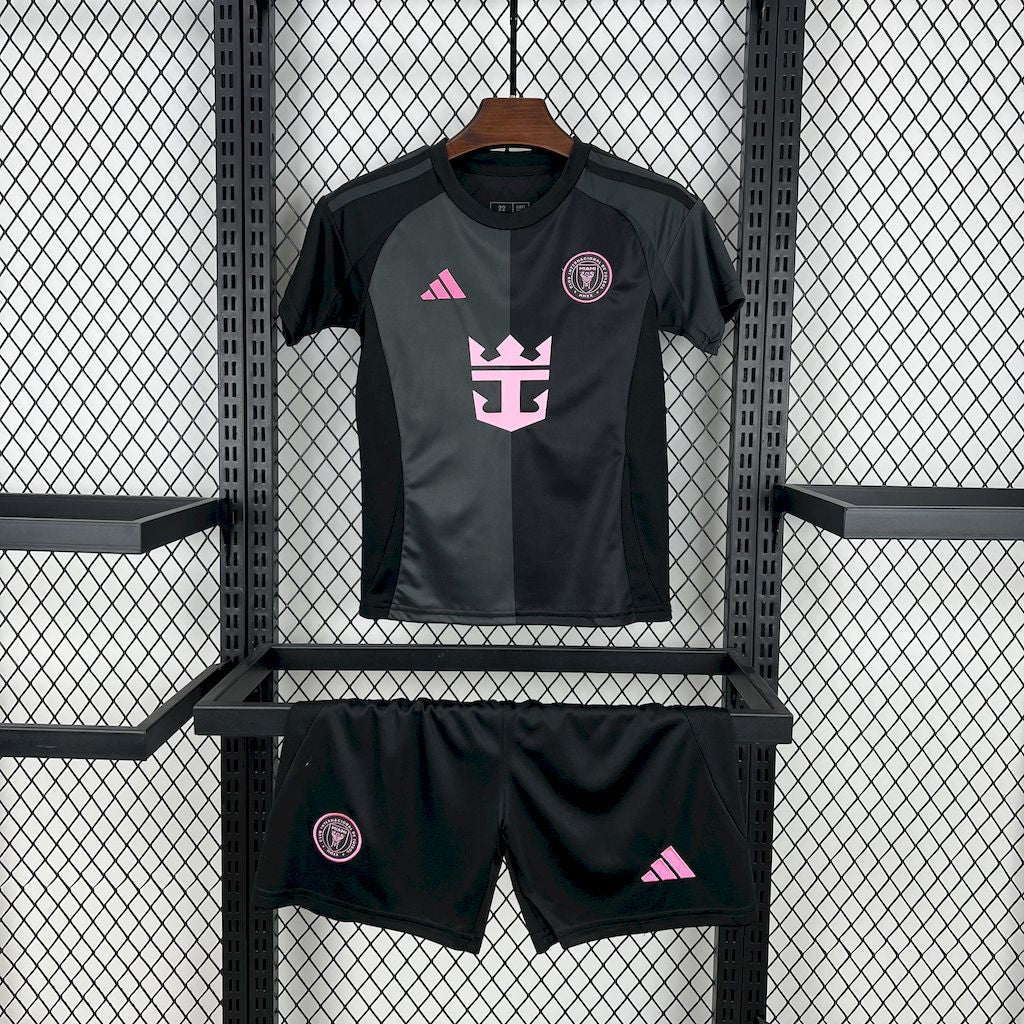 Conjunto Infantil Inter Miami home negra 2025/26