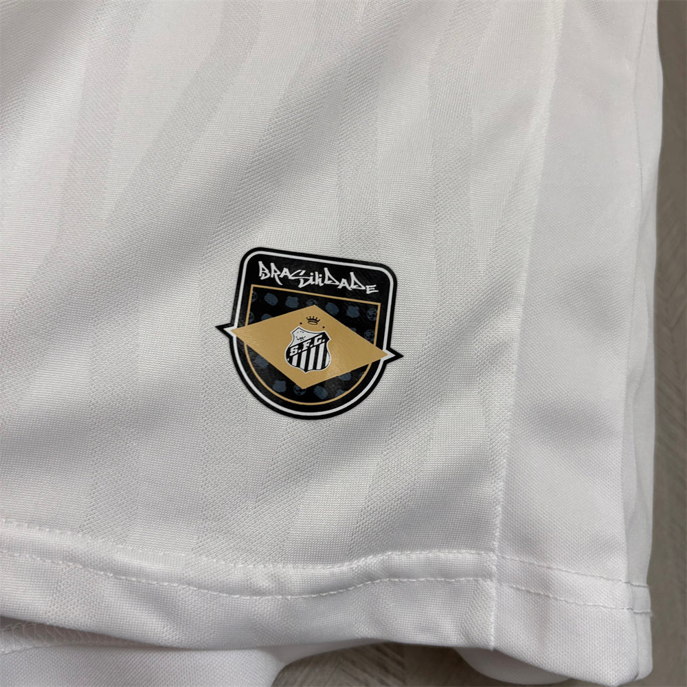 Camiseta Santos home 2026 blanca