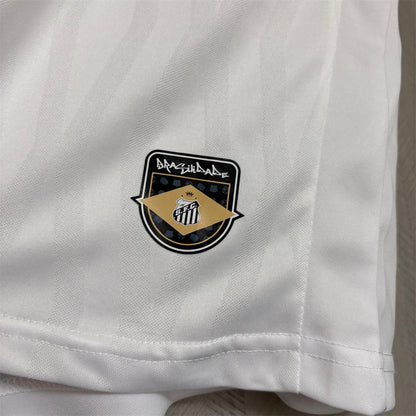 Camiseta Santos home 2026 blanca