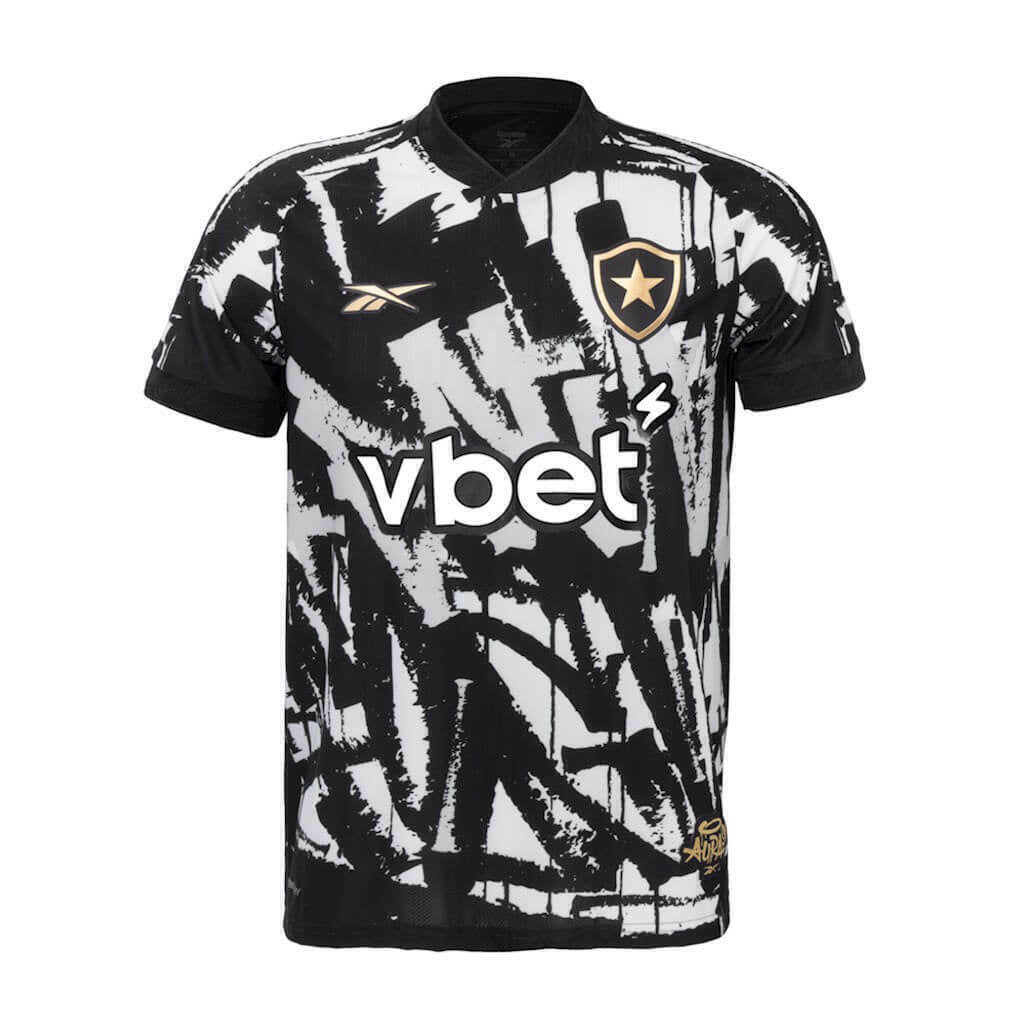 Camiseta Botafogo alternativa aura 90 2025/26
