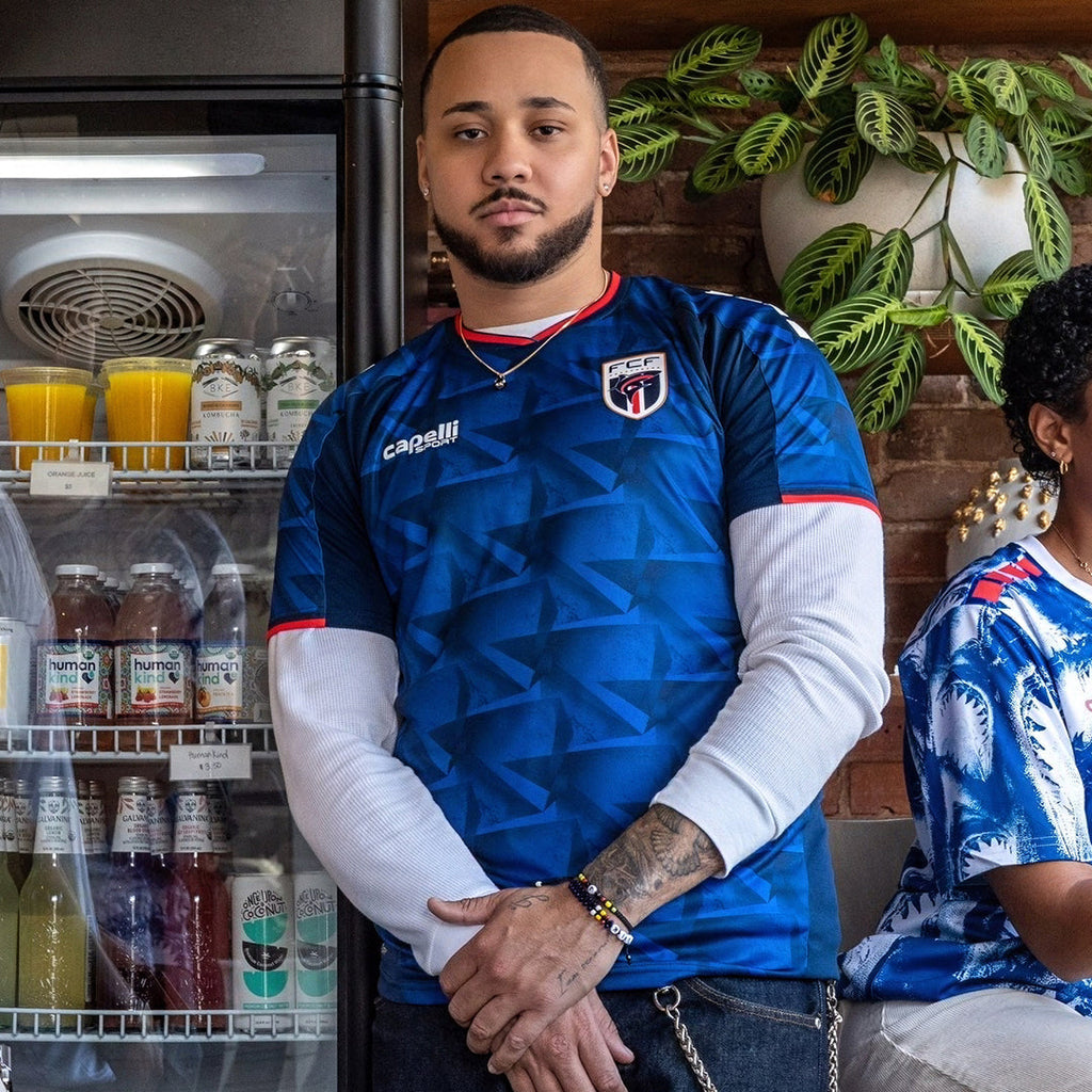 Camiseta Selección Cabo Verde principal azul - Copa del Mundo 2026