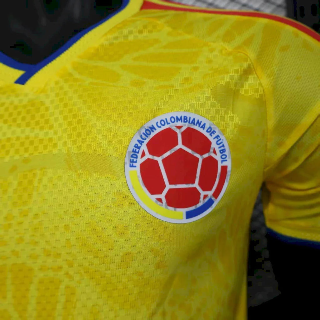 Camiseta Colombia principal copa del mundo 2026 amarilla - PLAYER