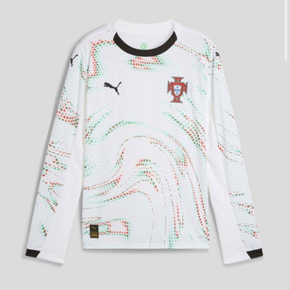 Camiseta Selección Portugal blanca alternativa 2025 - MANGA LARGA