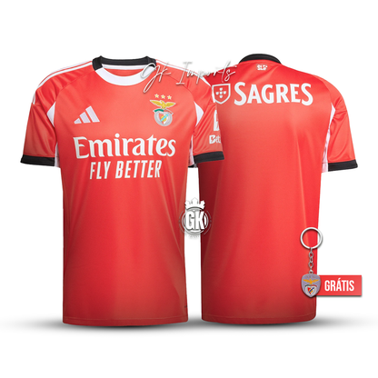 Camiseta PRINCIPAL roja 2025/26