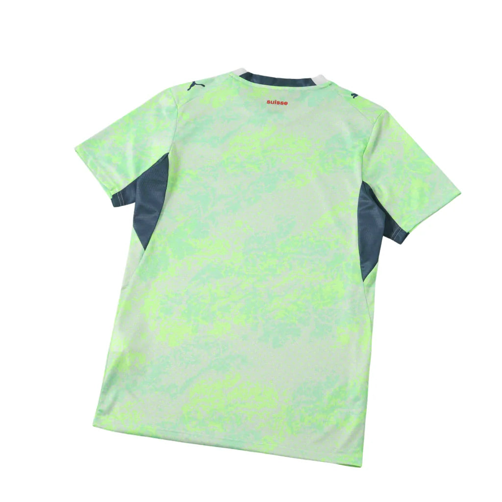Camiseta Selección de Suiza alternativa verde - Copa del Mundo 2026