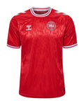 Camiseta Dinamarca roja Euro 2024