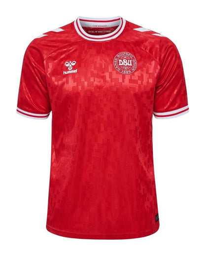 Camiseta Dinamarca roja Euro 2024