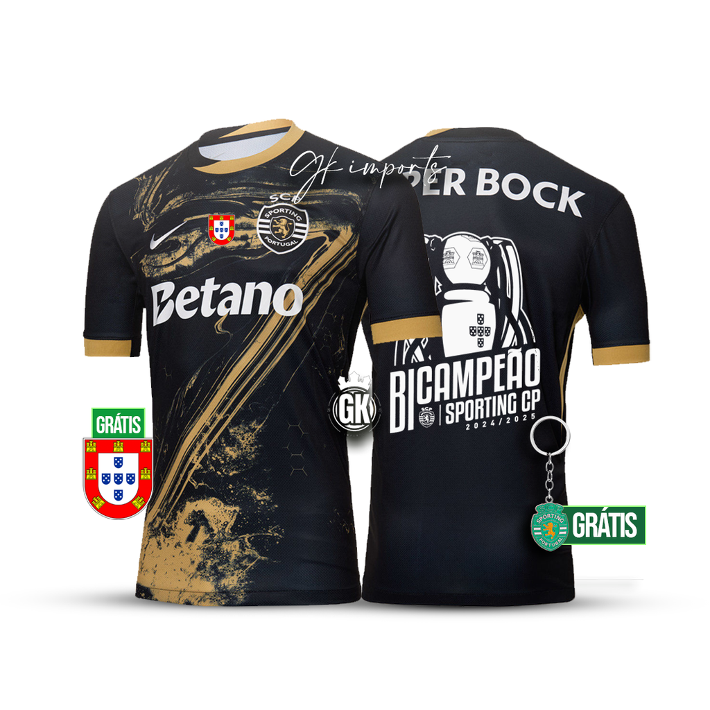 Camiseta BICAMPEÓN especial negra y dorada “7” Ronaldo tercera equipación 2024/25