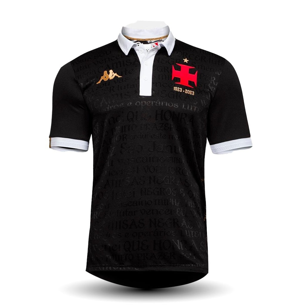 Camiseta Vasco da Gama negra third 2023/24