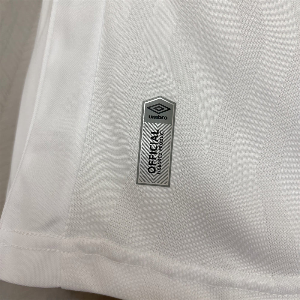 Camiseta Santos home 2026 blanca