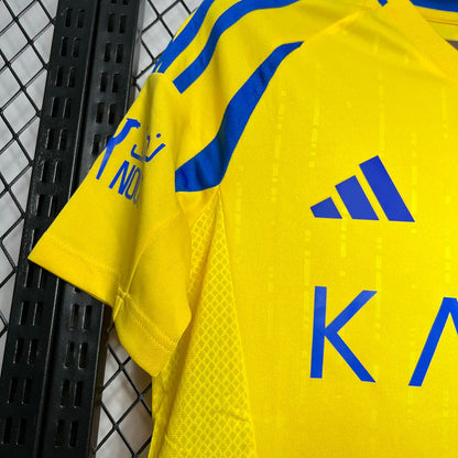 Camiseta Al Nassr amarilla home 2024/25