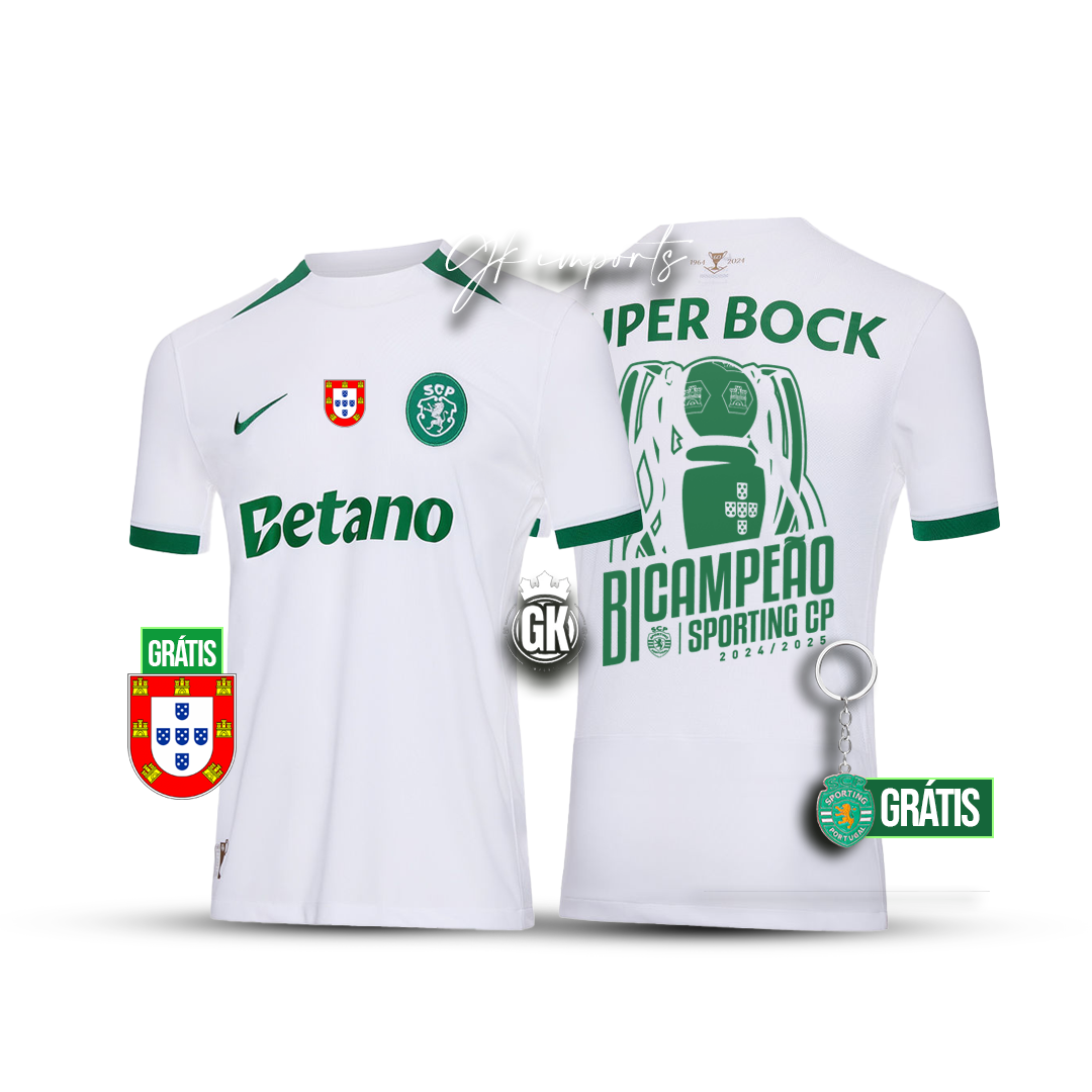 Camiseta BICAMPEÓN copa das copas blanca 2024/25